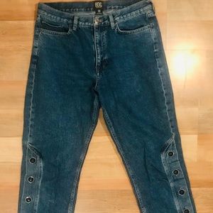 Urban Outfitters BDG Jeans w/ Side Buttons